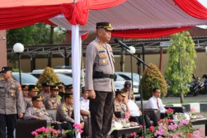 Polresta Samarinda Gelar Apel Satkamling Tingkatkan Harkamtibmas