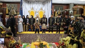 Edi Damansyah Hadiri Perobohan Tiang Ayu