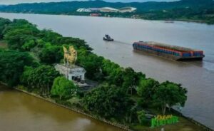 Waterboom Baru di Pulau Kumala, Siap Dibuka Akhir Tahun Ini