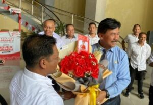 Jajaran Dispora Kukar Rayakan Ulang Tahun Sekkab Sunggono