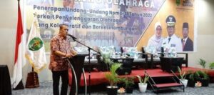 Dispora Kaltim Sebut Olahraga Harus Kolaboratif