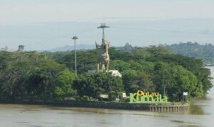 Dispar Kukar Rencanakan Jembatan Baru ke Pulau Kumala