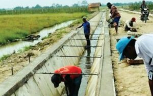 Irigasi Baru di Desa Loh Sumber, Kukar Siap Jadi Lumbung Pangan Kaltim dan IKN