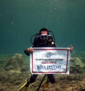 Desa Tanjung Limau Bersihkan dan Kembangkan Wisata Bahari dan Terumbu Karang