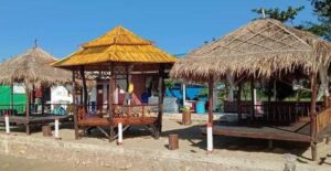 Pantai Biru Kukar Diperbaharui, Menawarkan Pesona dan Fasilitas Lengkap