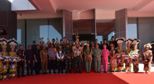 Yusuf Mustafa Sambut Kedatangan Kasad Jenderal TNI Maruli Simanjuntak di Kaltim