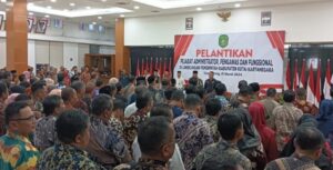 Edi Damansyah Lantik 170 Pejabat Baru di Lingkungan Pemkab