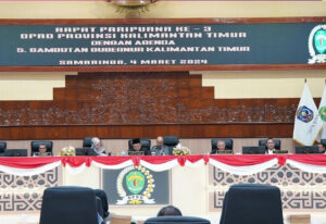 Hamas Pimpin Rapat Paripurna Ke-3 DPRD Kaltim Masa Sidang I Tahun 2024