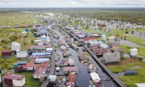 Muara Enggelam, Desa Terapung di Danau Melintang