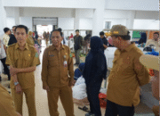 Sekda Kukar Tinjau Ketersediaan dan Harga Pangan di Pasar Mangkurawang